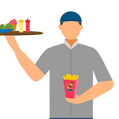 Dependiente de Comedor (Mesero)