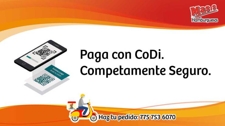 Paga con CoDi Completamente seguro